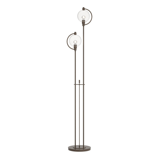 Hubbardton Forge 2015 Bronze Clear Glass (ZM) Pluto Floor Lamp