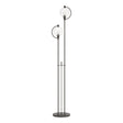 Hubbardton Forge 2015 Dark Smoke Clear Glass (ZM) Pluto Floor Lamp