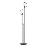 Hubbardton Forge 2015 Dark Smoke Clear Glass (ZM) Pluto Floor Lamp