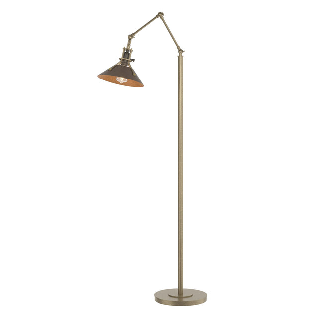 Hubbardton Forge 2015 Soft Gold Bronze Henry Floor Lamp