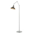 Hubbardton Forge 2015 Vintage Platinum Dark Smoke Henry Floor Lamp