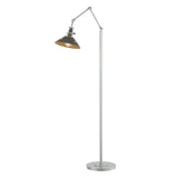 Hubbardton Forge 2015 Vintage Platinum Dark Smoke Henry Floor Lamp