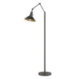 Hubbardton Forge 2015 Natural Iron Black Henry Floor Lamp