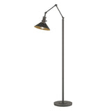 Hubbardton Forge 2015 Natural Iron Black Henry Floor Lamp