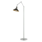 Hubbardton Forge 2015 Vintage Platinum Black Henry Floor Lamp