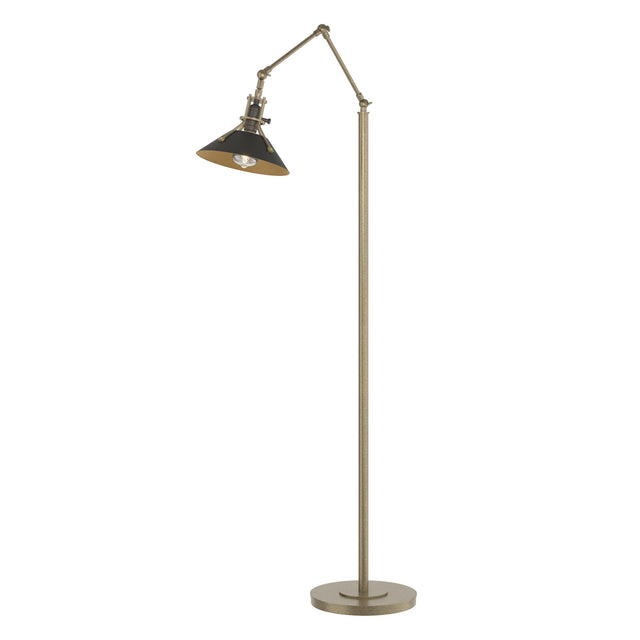 Hubbardton Forge 2015 Soft Gold Black Henry Floor Lamp