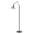 Hubbardton Forge 2015 Natural Iron Vintage Platinum Henry Floor Lamp