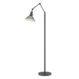 Hubbardton Forge 2015 Natural Iron Vintage Platinum Henry Floor Lamp