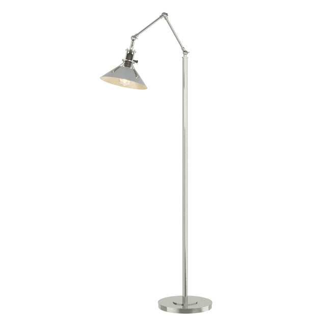 Hubbardton Forge 2015 Sterling Vintage Platinum Henry Floor Lamp
