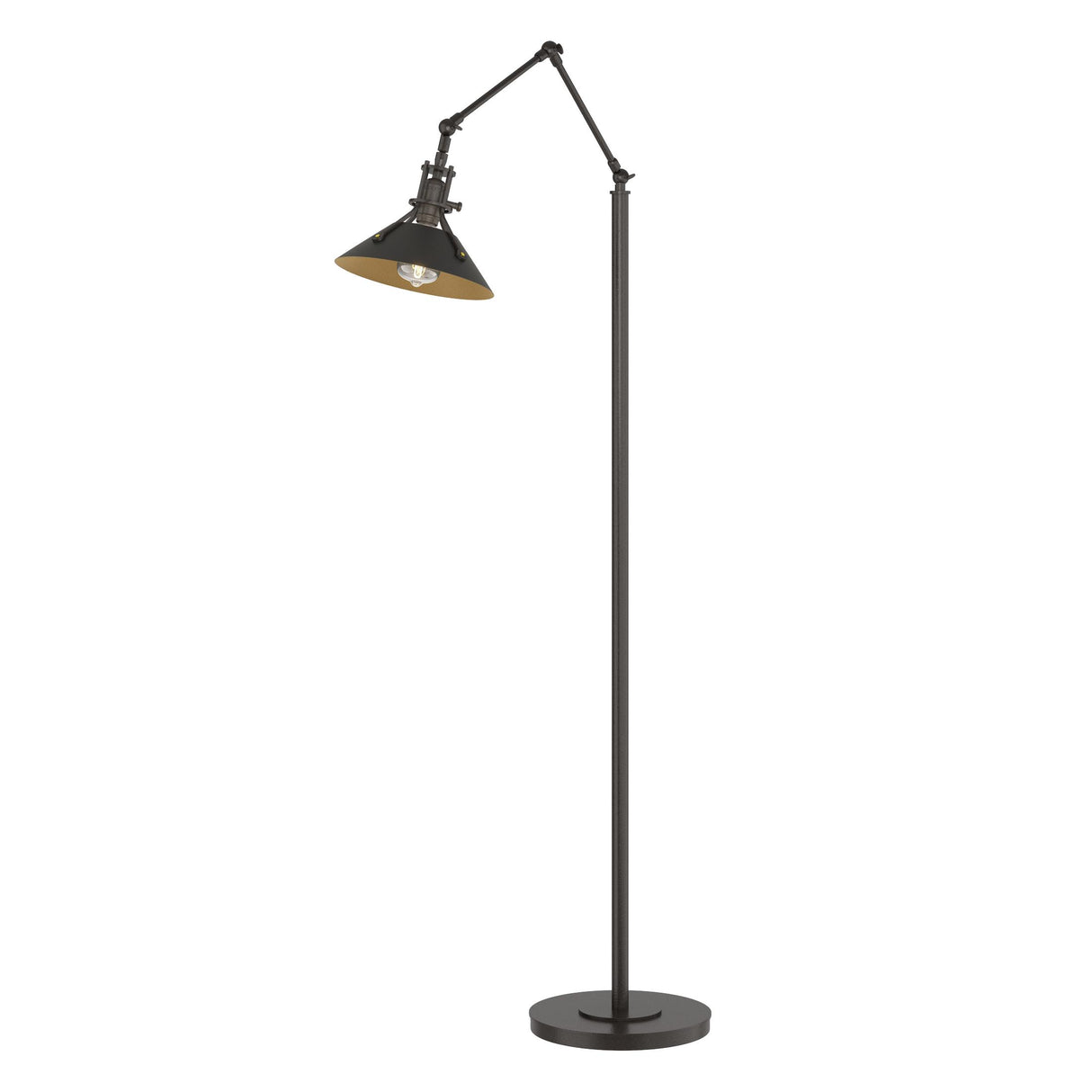 Hubbardton Forge 2015 Oil Rubbed Bronze Black Henry Floor Lamp