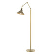 Hubbardton Forge 2015 Modern Brass Soft Gold Henry Floor Lamp