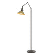 Hubbardton Forge 2015 Dark Smoke Modern Brass Henry Floor Lamp