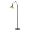 Hubbardton Forge 2015 Dark Smoke Modern Brass Henry Floor Lamp