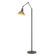 Hubbardton Forge 2015 Natural Iron Modern Brass Henry Floor Lamp