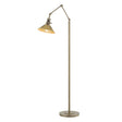 Hubbardton Forge 2015 Soft Gold Modern Brass Henry Floor Lamp