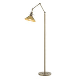 Hubbardton Forge 2015 Soft Gold Modern Brass Henry Floor Lamp