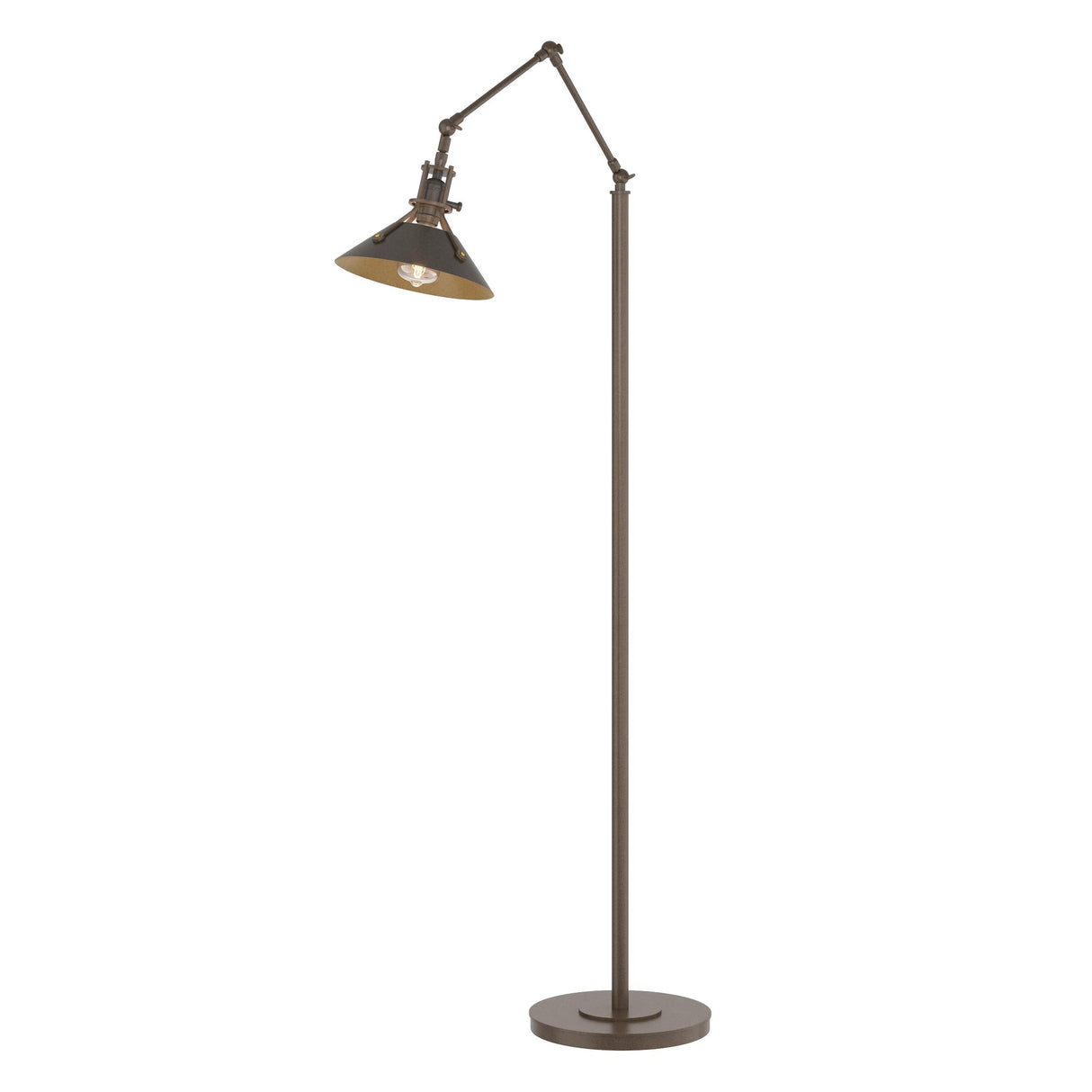 Hubbardton Forge 2015 Bronze Oil Rubbed Bronze Henry Floor Lamp