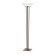 Hubbardton Forge 1999 Bronze Opal Glass (GG) Taper Torchiere