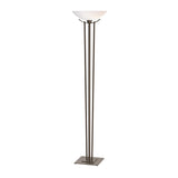 Hubbardton Forge 1999 Bronze Opal Glass (GG) Taper Torchiere