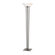 Hubbardton Forge 1999 Dark Smoke Opal Glass (GG) Taper Torchiere
