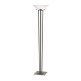 Hubbardton Forge 1999 Dark Smoke Opal Glass (GG) Taper Torchiere