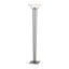 Hubbardton Forge 1999 Dark Smoke Opal Glass (GG) Taper Torchiere