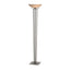 Hubbardton Forge 1999 Dark Smoke Sand Glass (SS) Taper Torchiere