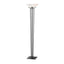 Hubbardton Forge 1999 Black Opal Glass (GG) Taper Torchiere