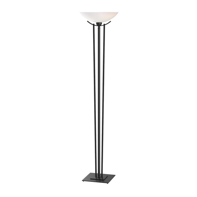 Hubbardton Forge 1999 Black Opal Glass (GG) Taper Torchiere