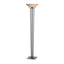 Hubbardton Forge 1999 Black Sand Glass (SS) Taper Torchiere