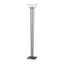 Hubbardton Forge 1999 Natural Iron Opal Glass (GG) Taper Torchiere