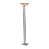 Hubbardton Forge 1999 Vintage Platinum Sand Glass (SS) Taper Torchiere