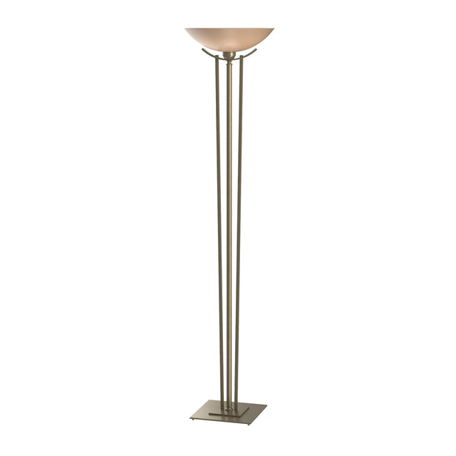 Hubbardton Forge 1999 Soft Gold Sand Glass (SS) Taper Torchiere