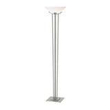Hubbardton Forge 1999 Sterling Opal Glass (GG) Taper Torchiere