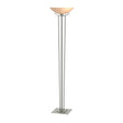 Hubbardton Forge 1999 Sterling Sand Glass (SS) Taper Torchiere