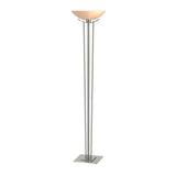 Hubbardton Forge 1999 Sterling Sand Glass (SS) Taper Torchiere