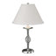 Hubbardton Forge 1992 Sterling Natural Anna Shade (SF) Twist Basket Table Lamp