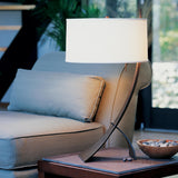 Hubbardton Forge 2005 Bronze Natural Anna Shade (SF) Stasis Table Lamp