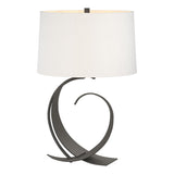 Hubbardton Forge 2006 Natural Iron Natural Anna Shade (SF) Fullered Impressions Table Lamp