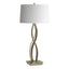 Hubbardton Forge 2006 Soft Gold Natural Anna Shade (SF) Almost Infinity Table Lamp