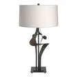 Hubbardton Forge 2010 Black Flax Shade (SE) Antasia Table Lamp