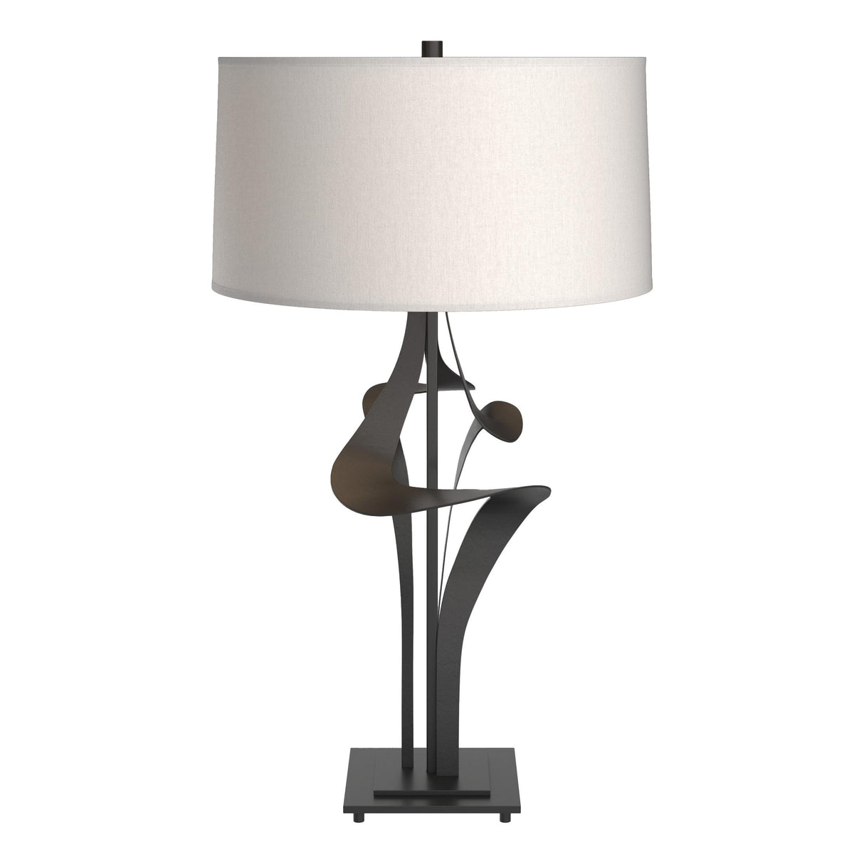 Hubbardton Forge 2010 Black Flax Shade (SE) Antasia Table Lamp