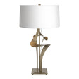 Hubbardton Forge 2010 Soft Gold Natural Anna Shade (SF) Antasia Table Lamp