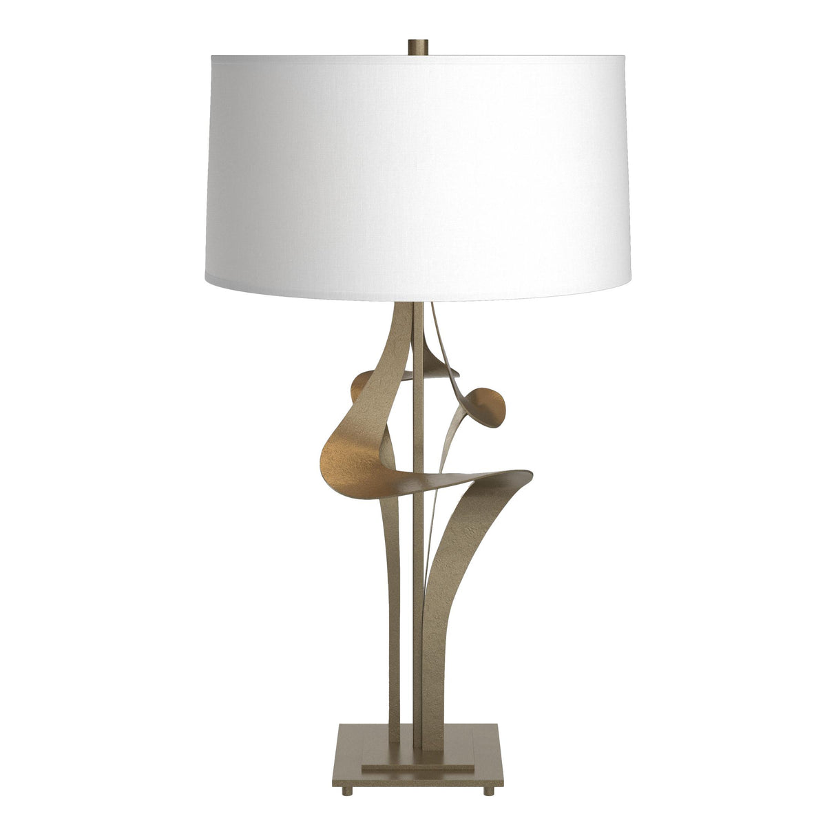 Hubbardton Forge 2010 Soft Gold Natural Anna Shade (SF) Antasia Table Lamp