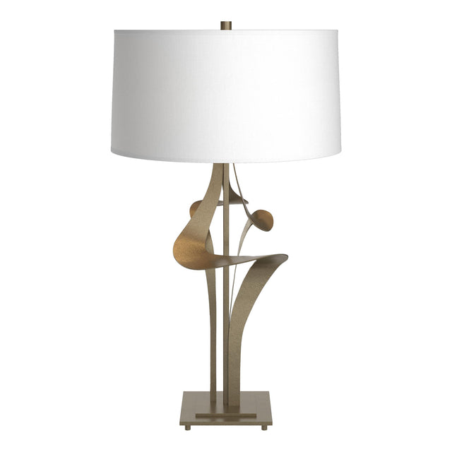 Hubbardton Forge 2010 Soft Gold Natural Anna Shade (SF) Antasia Table Lamp