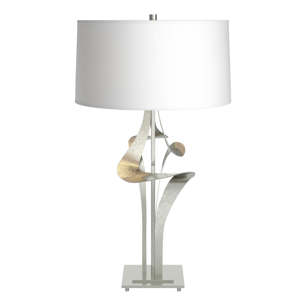 Hubbardton Forge 2010 Sterling Natural Anna Shade (SF) Antasia Table Lamp