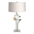 Hubbardton Forge 2010 Sterling Flax Shade (SE) Antasia Table Lamp