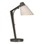 Hubbardton Forge 2014 Dark Smoke Flax Shade (SE) Reach Table Lamp