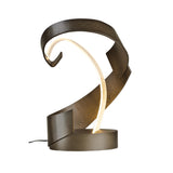 Hubbardton Forge 2016 Dark Smoke Encounter LED Table Lamp