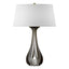 Hubbardton Forge 2013 Dark Smoke Natural Anna Shade (SF) Lino Table Lamp